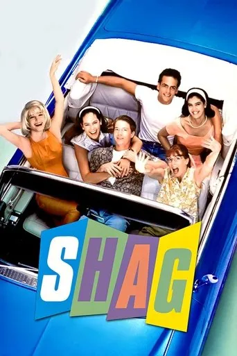 Póster de Shag, ritmo en los talones (1989) con Tyrone Power Jr. como Harley Ralston