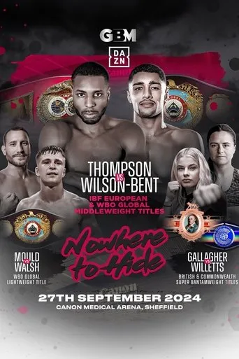 Póster de Shakiel Thompson vs. River Wilson-Bent