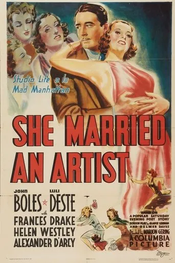 Póster de She Married an Artist
