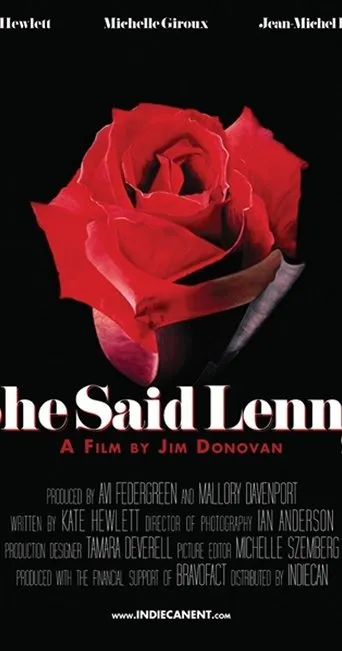 Póster de She Said Lenny