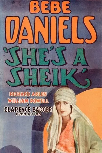 Póster de She's a Sheik
