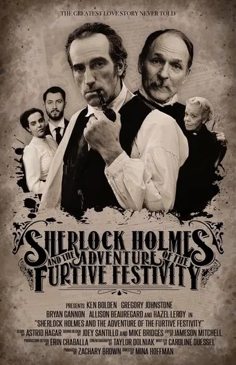 Póster de Sherlock Holmes and the Adventures of the Furtive Festivity
