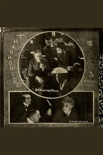 Póster de Sherlock Holmes Solves the Sign of the Four