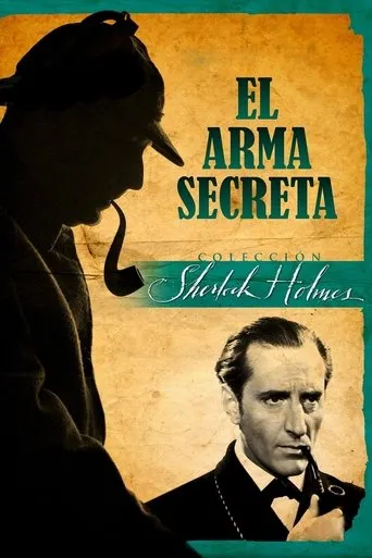 Póster de Sherlock Holmes y el arma secreta (1942) con Kaaren Verne como Charlotte Eberli
