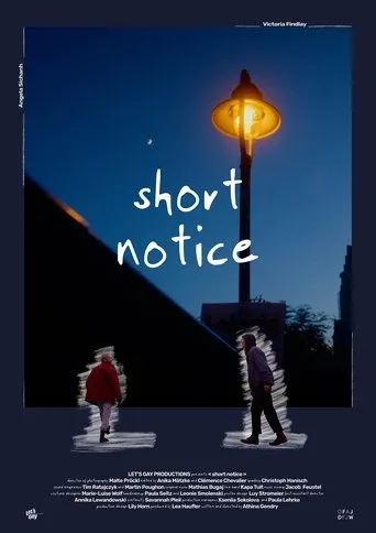 Póster de Short Notice