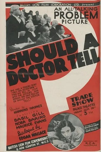 Póster de Should a Doctor Tell?
