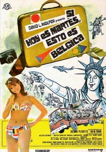 Póster de Si hoy es martes, esto es Bélgica