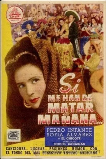 Póster de Si me han de matar mañana