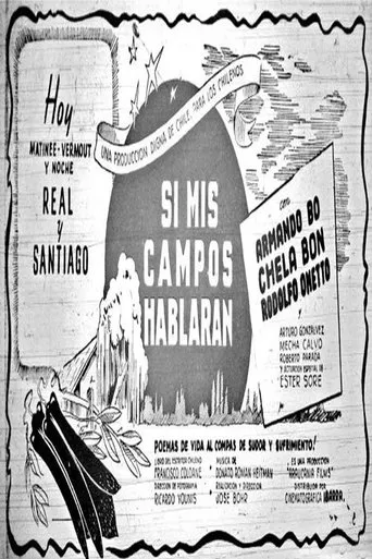 Póster de Si mis campos hablaran