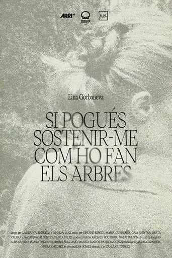 Póster de Si pudiese sostenerme como los hacen los árboles