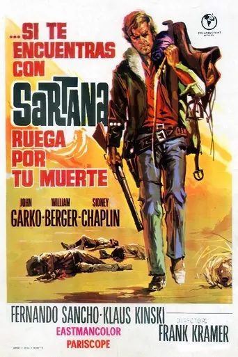 Póster de Si te encuentras con Sartana ruega por tu muerte (1968) con Fernando Sancho como Jose Manuel Mendoza