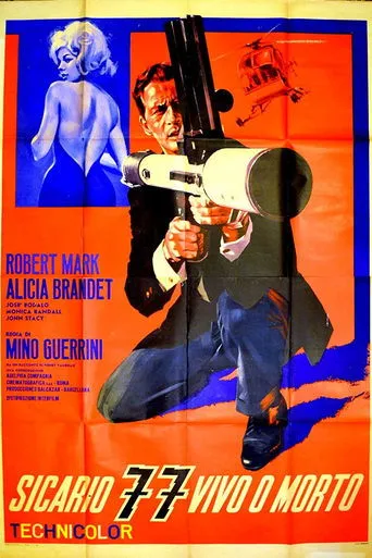 Póster de Sicario 77, vivo o muerto (1966) con José Bódalo como George King