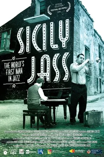 Póster de Sicily Jass. The World's First Man in Jazz