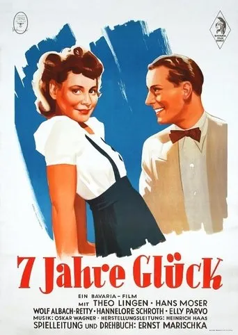Póster de Sieben Jahre Glück