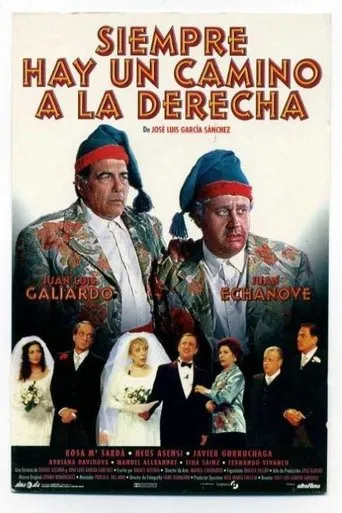 Póster de Siempre hay un camino a la derecha