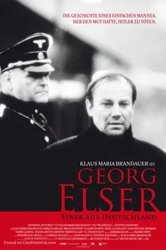 Póster de Siete minutos para matar a Hitler (1989) con Hans-Michael Rehberg como Brechtl