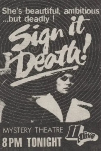 Póster de Sign it Death