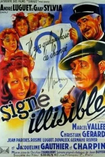 Póster de Signé illisible