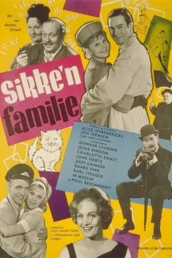 Póster de Sikke'n familie