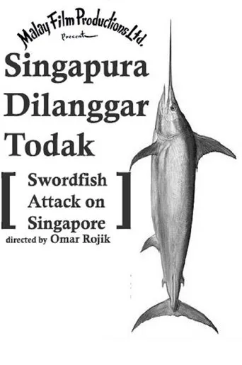 Póster de Singapura Di-Langgar Todak