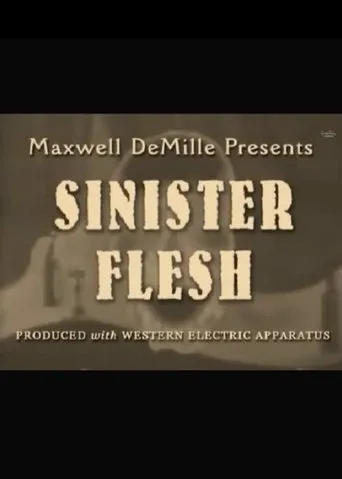 Póster de Sinister Flesh