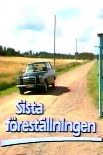 Póster de Sista föreställningen