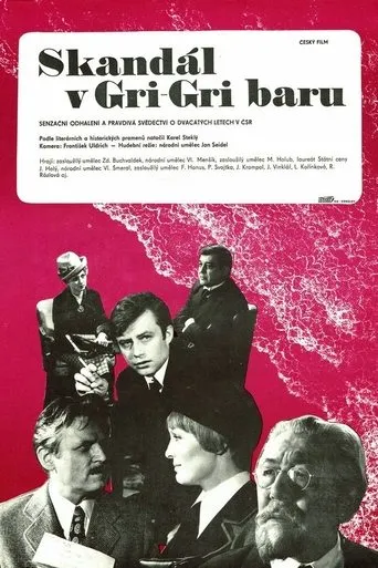 Póster de Skandál v Gri-Gri baru