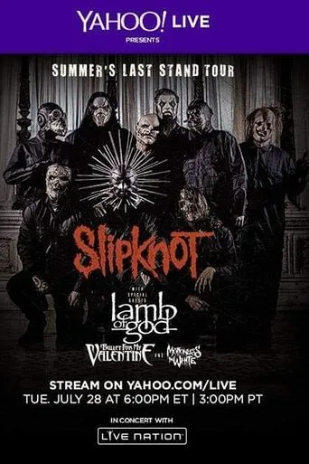 Póster de Slipknot - Live at DTE Energy Music Theatre 2015