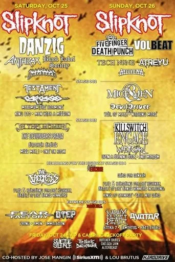 Póster de Slipknot - Live at KnotFest 2014 (Day 2)