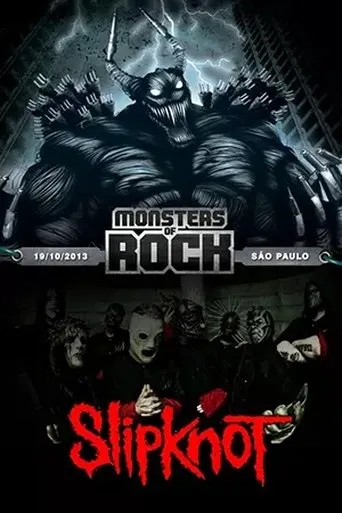 Póster de Slipknot: Monsters of Rock 2013