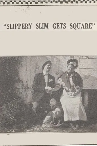 Póster de Slippery Slim Gets Square