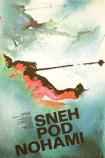 Póster de Sneh pod nohami