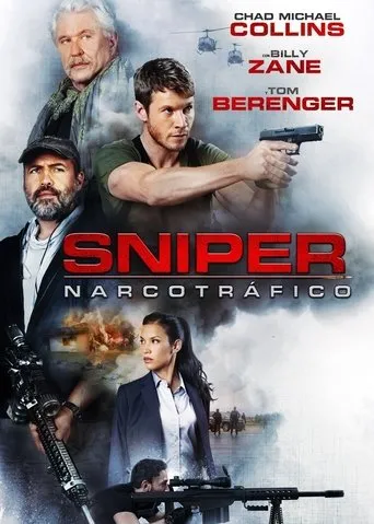 Póster de Sniper: Narcotráfico (2017) con Juan Pablo Gamboa como Patrick Walsh