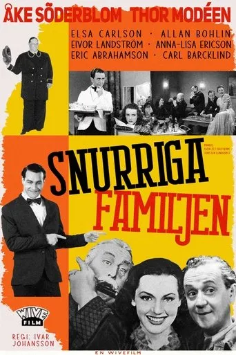 Póster de Snurriga familjen