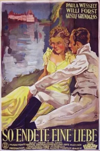 Póster de So endete eine Liebe