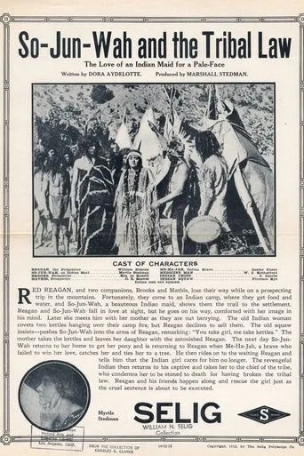Póster de So-Jun-Wah and the Tribal Law