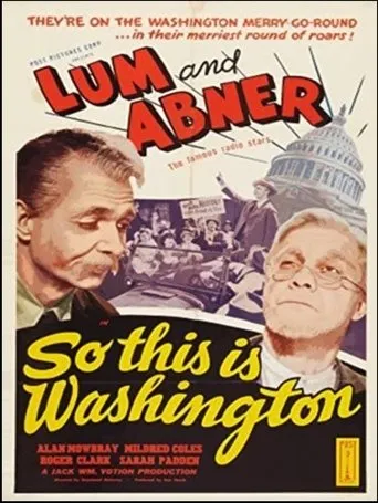 Póster de So This Is Washington