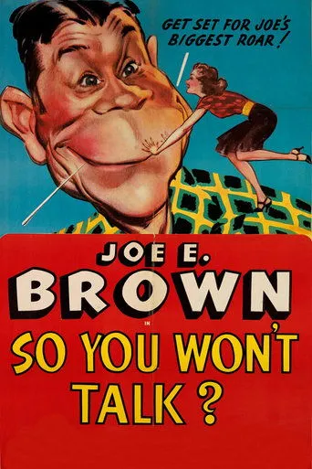 Póster de So You Won't Talk?