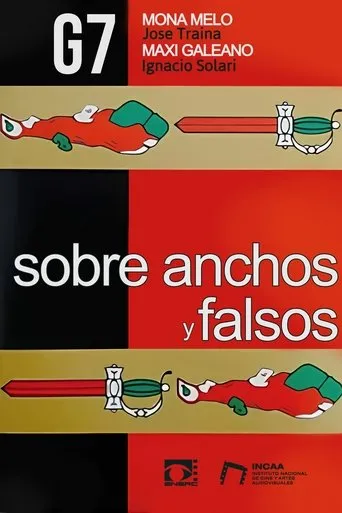 Póster de Sobre anchos y falsos