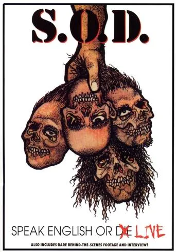 Póster de S.O.D. - Speak English or Live