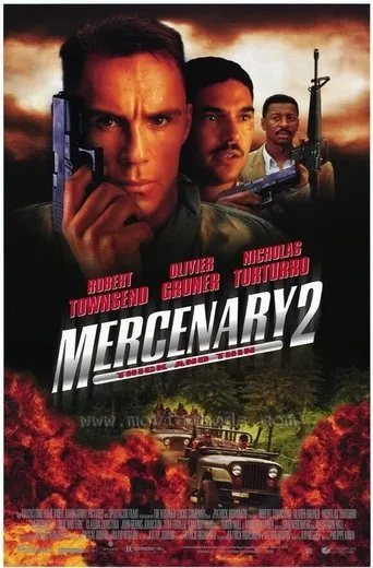 Póster de Soldado de alquiler (1999) con Olivier Gruner como Captain Carl Hawk May