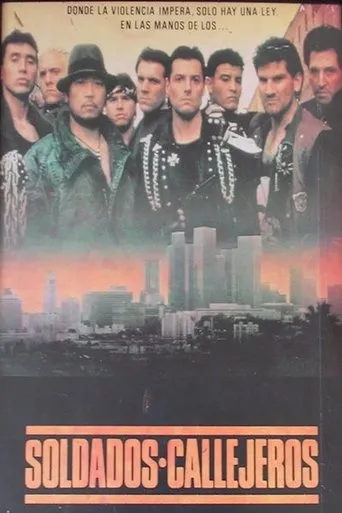 Póster de Soldados callejeros (1991) con Jude Gerard Prest como Spider