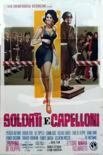 Póster de Soldati e capelloni