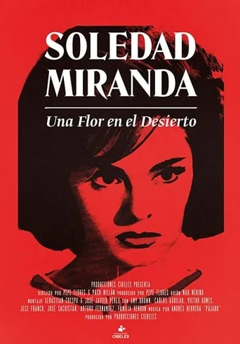 Póster de Soledad Miranda, una flor en el desierto