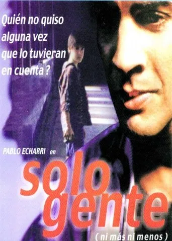 Póster de Solo gente