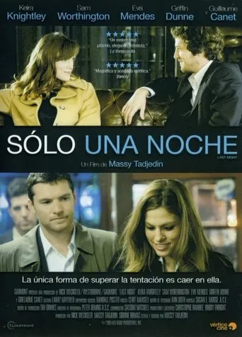 Póster de Sólo una noche (Last night)