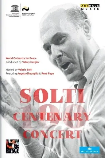 Póster de Solti Centenary Concert