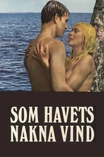 Póster de som havets nakna vind (1968) con Gunbritt Öhrström