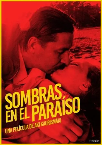 Póster de Sombras en el paraíso (1986) con Aki Kaurismäki como Hotel Receptionist (uncredited)