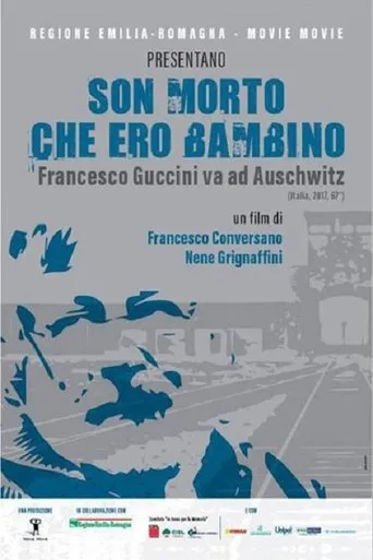 Póster de Son morto che ero bambino - Francesco Guccini va ad Auschwitz